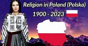 Religion in Poland (Polska) 1900 - 2023