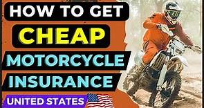 How to Get Cheap Motorcycle Insurance Online in United States 2023 | Affordable Insurance for Riders