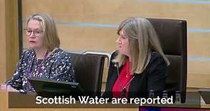 Graham Simpson MSP questions First Minister about water bill hikes