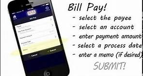 How to use Bill Pay with the HNB Mobile Banking App