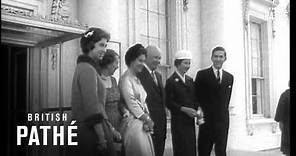 Queen Of Greece Visits Us AKA Queen Frederika In USA (1958)