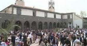Syria's Christians attend Palm Sunday services