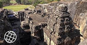 Ellora Caves, Maharashtra, India [Amazing Places 4K]