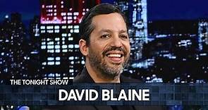 David Blaine Had His Shoulder Popped Back in Mid-Show by an Audience Member | The Tonight Show