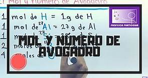 El mol y número de Avogadro | Química Inorgánica