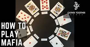 How To Play Mafia (Card Game)
