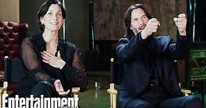 'Matrix' Stars Keanu Reeves & Carrie-Anne Moss Resurrect A 20-Year Love Story | Entertainment Weekly