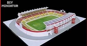 Maqueta del "estadio Morelos"