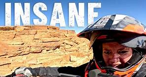 Hectic mountain climb on motorcycle to reach Richat Structure (Atlantis?) |S7 - E21|