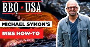 Michael Symon's BBQ Rib How-To | BBQ USA | Food Network