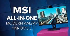 All-in-One-PC von MSI im Test: Perfekt fürs Home Office? | deutsch