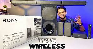 Sony HT - S40R Review | Real 5.1 Dolby Home Theater | 600w Wireless Speakers.