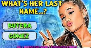 How well do you know about ARIANA GRANDE...?