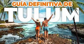 Tulum 🌴 ¡Guía Definitiva! (Costos, Itinerarios, Fotos, Cenotes, Restaurantes) El Mundo en Pareja