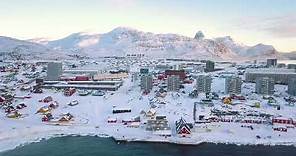 Colourful Nuuk in Winter
