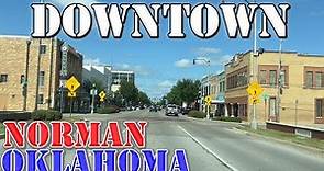 Norman - Oklahoma - 4K Downtown Drive