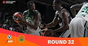 Virtus-Panathinaikos | Round 32 Highlights | 2023-24 Turkish Airlines EuroLeague