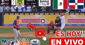 México vs. República Dominicana en vivo, donde ver, a que hora juega Serie del Caribe 2024 hoy juego