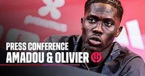 Press conference Amadou Onana and Olivier Deman | #REDDEVILS