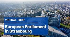 Virtual tour of the European Parliament in Strasbourg