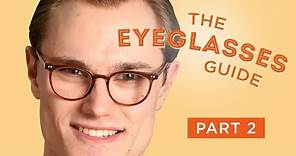 The Eyeglasses Guide, Part II: The Right Pair for Your Face & How to Buy