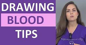 Tips for Drawing Blood for Nursing Students & Nurses