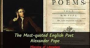 Alexander Pope Biography and Works