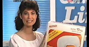 Susanna Messaggio , promo concorso Lines e spot - 1985
