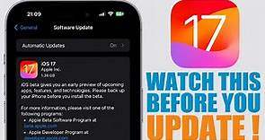 iOS 17 - 10 Things to Know Before You UPDATE !