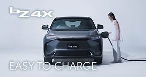 【bZ4X】機能紹介MOVIE EASY TO CHARGE