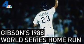 Kirk Gibson's 1988 World Series Home Run | From the Archives | NBCLA