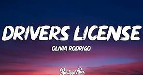 Olivia Rodrigo - drivers license (Clean-Lyrics)