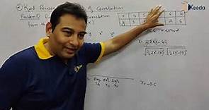 Karl Pearson Coefficient Of Correlation - Problem 1 - Engineering Mathematics 3