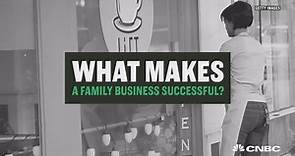 What makes a family business successful?