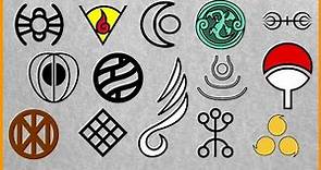 ★ NARUTO: ALL Clans, Symbols and Members ★