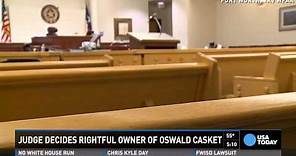 Judge orders Lee Harvey Oswald's casket returned to brother