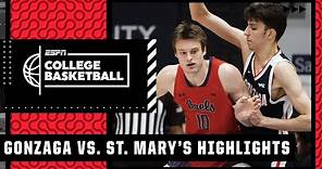 St. Mary’s takes down No. 1 Gonzaga | Full Game Highlights