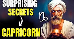SECRETS And FACTS Of The CAPRICORN Zodiac Sign Personality ♑