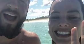 Margot Robbie and husband Tom Ackerley enjoy beach day together