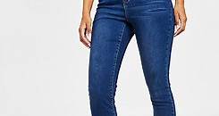 Dollhouse Curvy High Rise Double Button Skinny Jeans - Macy's