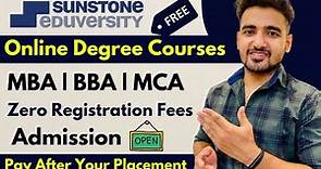 Free Online Degree Program For Students | Pay After Placement Courses - MBA, BBA, MCA