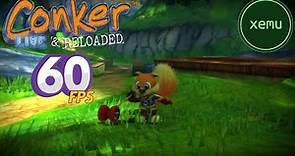 Conker Live and Reloaded 60FPS Patch Widescreen | XEMU 0.7.43 | Xbox Emulator PC Gameplay