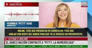 El Banco Nación contrató a "Pitty, la numeróloga": le pagó 1.800.000