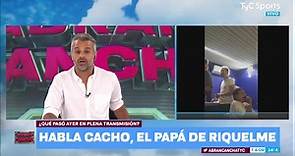 El papá de Riquelme habló sobre su video viral