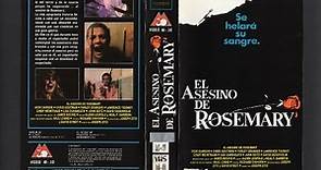 El asesino de Rosemary - 1981 - Videoclub Serie B