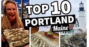 Tour of Portland, Maine: Top 10 Portland Maine Things To Do and See ✔️
