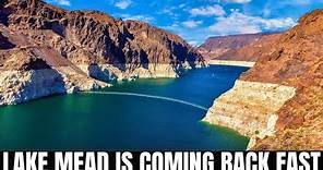 Lake Mead Water Level is Rising Again - 2021 Level Surpassed Today!