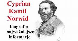 Cyprian Kamil NORWID - biografia, najważniejsze informacje