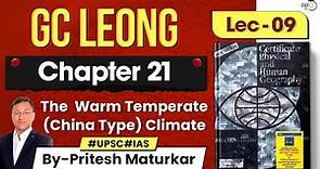 The Temperate Continental (Steppe) Climate | GC Leong | Lec 9 | Physical Geo | UPSC GS1 & Optional