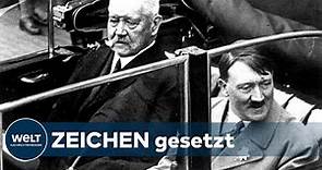 BERLIN: Früherer Reichspräsident Hindenburg nicht mehr Ehrenbürger